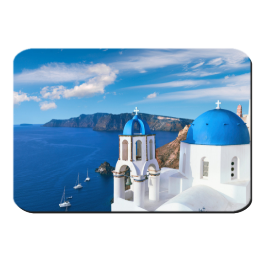 Ξύλινο Mdf Μαγνητάκι Sublimation 6x4cm