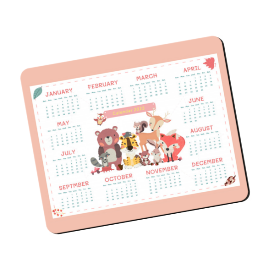 Mousepad 22x18cm Sublimation,  Σε Λευκό Χρώμα