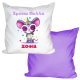 Χρωματιστή μαξιλαροθήκη,28x28cm 