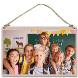 Κρεμαστή Μεταλλική Κορνίζα, 30x20cm Sublimation