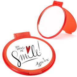 Καθρεφτάκι Σε Κόκκινο Χρώμα